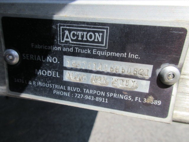 2021 Ford 14' BOX TRUCK, DIESEL, 4X4 LIFTGATE XL