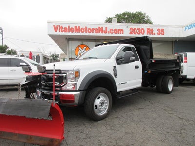 2022 Ford F-550, DUMP, DIESEL, PLOW & SALTER XL
