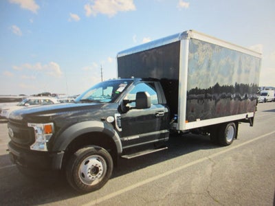 2021 Ford F-550, 14 FOOT BOX TRUCK, 4X4, DIESEL, XL