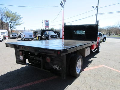 2017 Ford Super Duty F-550 DRW FLAT BED, DUMP TRUCK, 4X4, DIESEL
