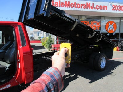 2017 Ford Super Duty F-550 DRW FLAT BED, DUMP TRUCK, 4X4, DIESEL