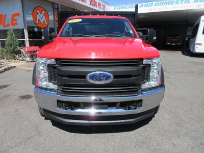 2017 Ford Super Duty F-550 DRW FLAT BED, DUMP TRUCK, 4X4, DIESEL