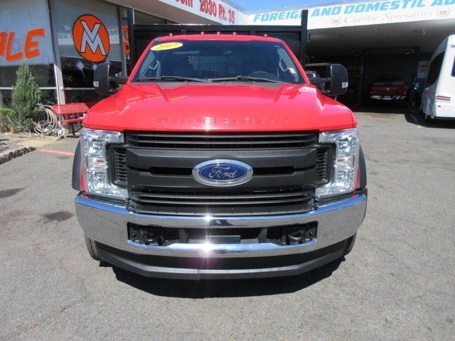 2017 Ford Super Duty F-550 DRW FLAT BED, DUMP TRUCK, 4X4, DIESEL