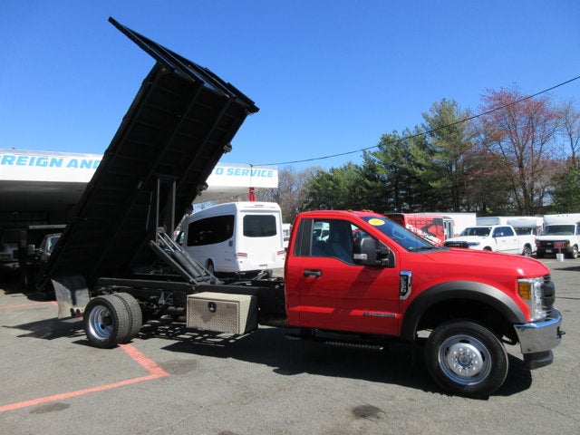 2017 Ford Super Duty F-550 DRW FLAT BED, DUMP TRUCK, 4X4, DIESEL