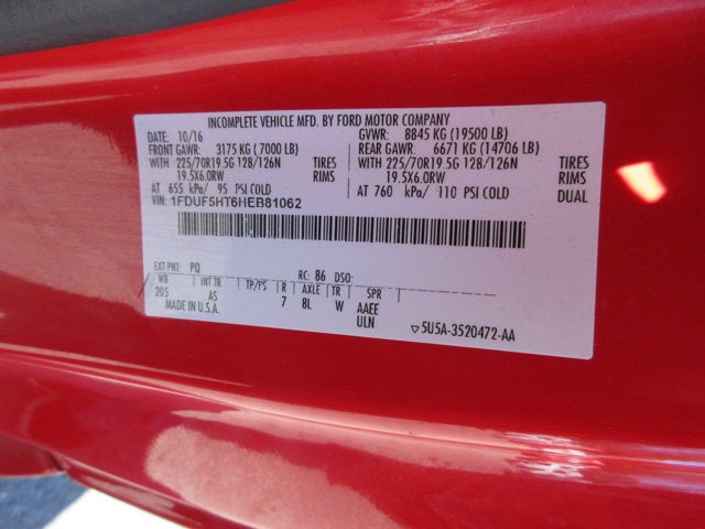 2017 Ford Super Duty F-550 DRW FLAT BED, DUMP TRUCK, 4X4, DIESEL