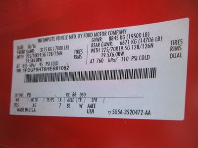 2017 Ford Super Duty F-550 DRW XL