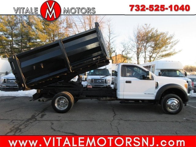 2017 Ford Super Duty F-550 DRW 12 FOOT DUMP, DIESEL, 4X4