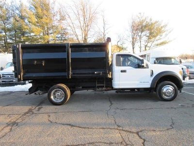 2017 Ford Super Duty F-550 DRW 12 FOOT DUMP, DIESEL, 4X4