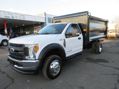 2017 Ford Super Duty F-550 DRW 12 FOOT DUMP, DIESEL, 4X4