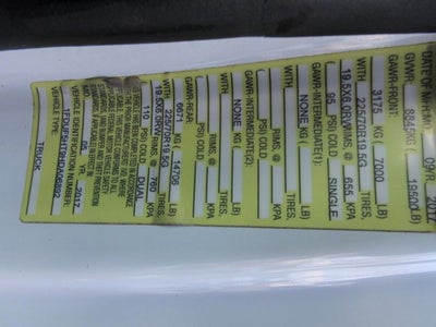 2017 Ford Super Duty F-550 DRW 12 FOOT DUMP, DIESEL, 4X4