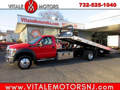 2016 Ford Super Duty F-550 DRW ROLL BACK TOW TRUCK, 4X4 GAS