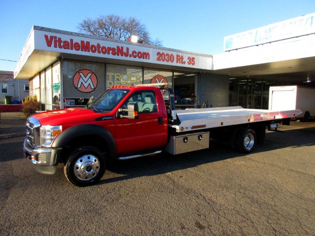 2016 Ford Super Duty F-550 DRW ROLL BACK TOW TRUCK, 4X4 GAS