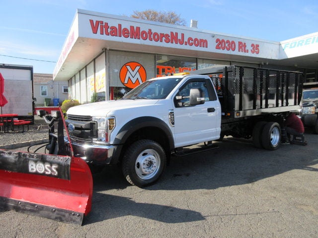 2018 Ford Super Duty F-550 DRW 12' DUMP,, PLOW DUMP TRUCK, SNOW PLOW, 4X4