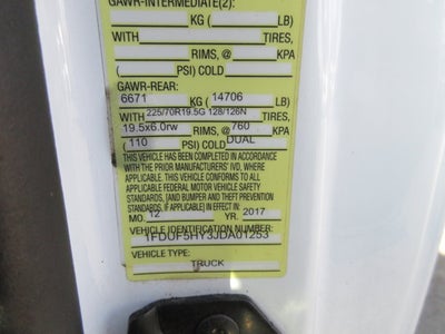 2018 Ford Super Duty F-550 DRW 12' DUMP,, PLOW DUMP TRUCK, SNOW PLOW, 4X4