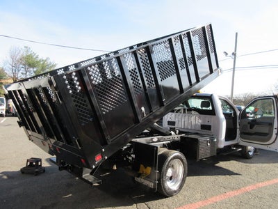 2018 Ford Super Duty F-550 DRW 12' DUMP,, PLOW DUMP TRUCK, SNOW PLOW, 4X4