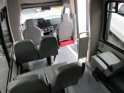 2018 Ford E350,14 PASSENGER SHUTTLE BUS E-350 SRW 138" WB