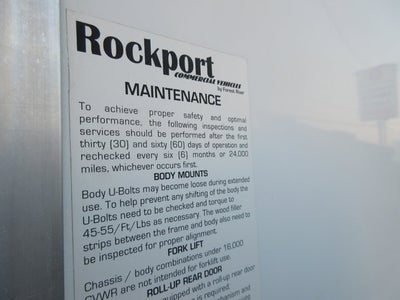 2015 Ford Econoline Commercial Cutaway 16 FOOT BOX TRUCK, LIFTGATE