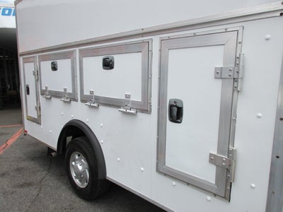2013 Ford E-350 ENCLOSED SERVICE TRUCK, SRW E-350 Super Duty 138" 5-Spd SRW