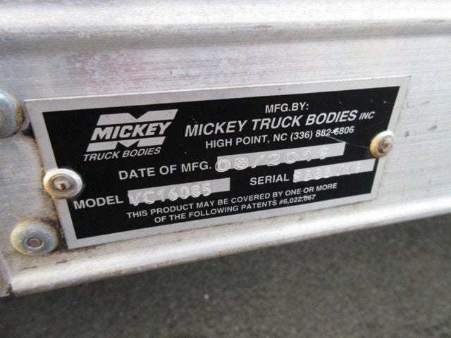 2019 Ford E-Series Cutaway E-350, 16' BOX TRUCK, LIFTGATE