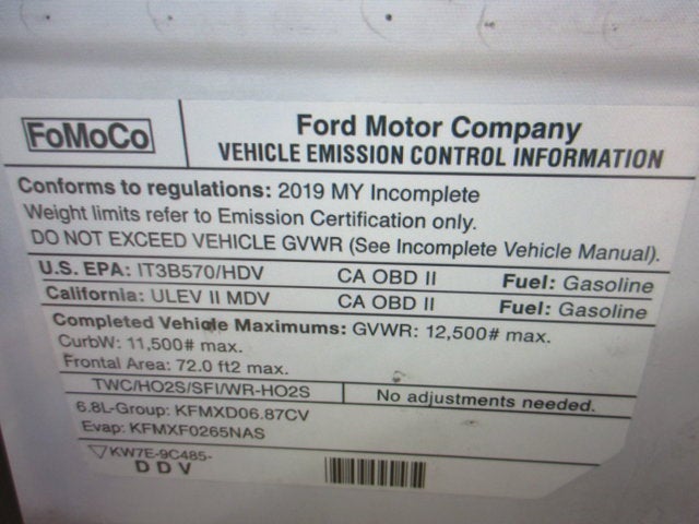 2019 Ford E-350, 6 PASSENGER, HANDICAP BUS E-350 SRW 138" WB