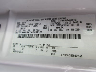 2021 Ford E-450, 15 FOOT BOX TRUCK E-450 DRW 158" WB