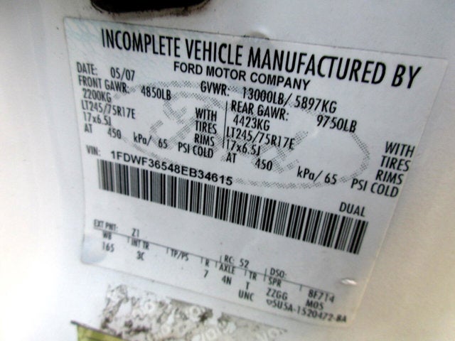 2008 Ford Super Duty F-350 DRW BUCKET TRUCK