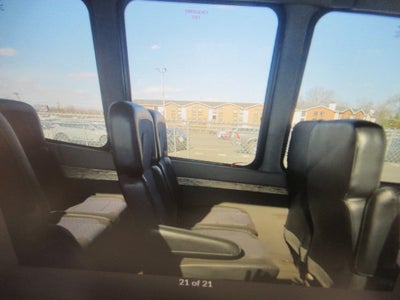 2016 Ford Transit 350, 14 PASSENGER SHUTTLE BUS T-350 156" 10360 GVWR DRW