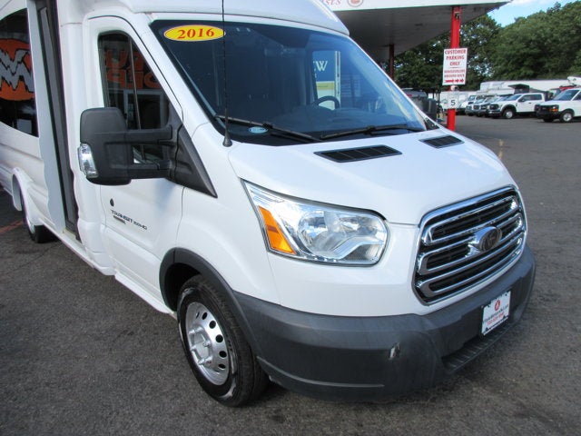 2016 Ford Transit 350, 14 PASSENGER SHUTTLE BUS T-350 156" 10360 GVWR DRW