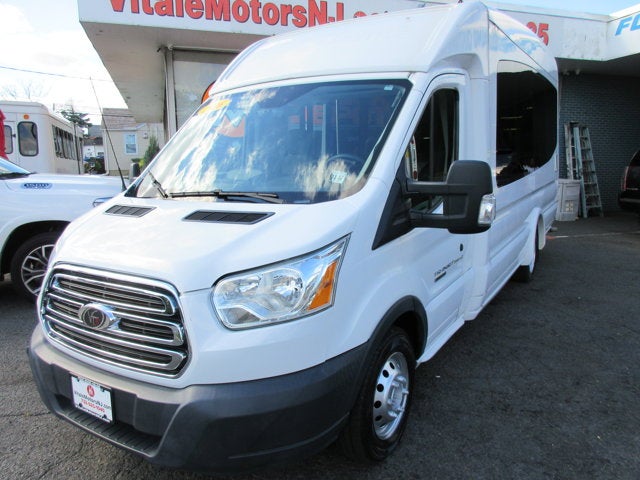 2016 Ford Transit 350, 14 PASSENGER SHUTTLE BUS T-350 156" 10360 GVWR DRW