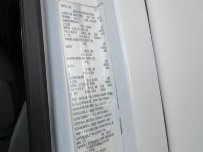 2022 Ford E-450, 14' BOX TRUCK, LIFTGATE E-450 DRW 158" WB