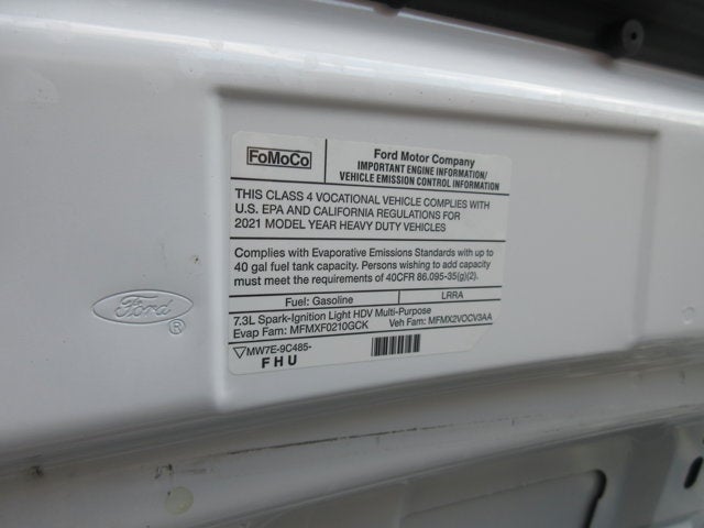 2022 Ford E-450, 14' BOX TRUCK, LIFTGATE E-450 DRW 158" WB
