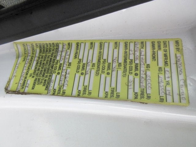 2014 Ford Econoline Commercial Cutaway E450, 17' BOX TRUCK E-450, 3'ATTIC