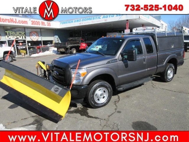 2012 Ford Super Duty F-250 SRW XL SuperCab Long Bed 4WD, SNOW PLOW