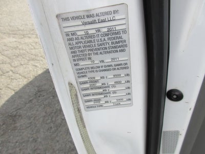 2011 Ford Econoline Cargo BUCKET VAN Commercial