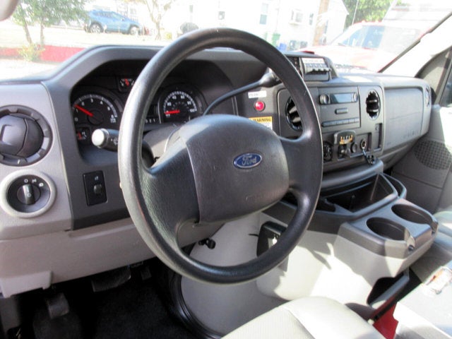 2011 Ford Econoline Cargo Van E350 BUCKET VAN, CABLE PULLER VAN, REAR A/C