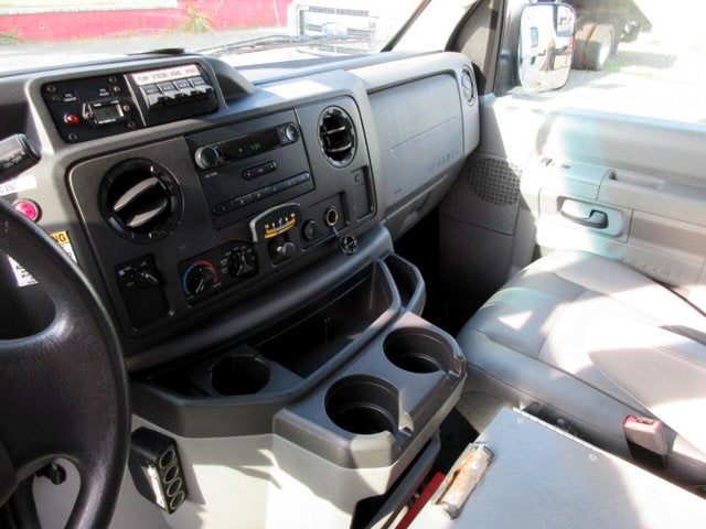 2011 Ford Econoline Cargo Van E350 BUCKET VAN, CABLE PULLER VAN, REAR A/C