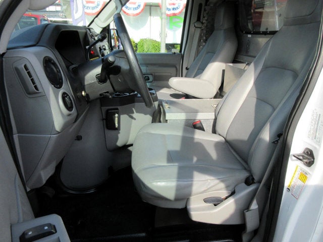 2011 Ford Econoline Cargo Van E350 BUCKET VAN, CABLE PULLER VAN, REAR A/C