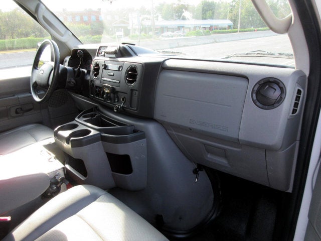 2011 Ford Econoline Cargo Van E350 BUCKET VAN, CABLE PULLER VAN, REAR A/C