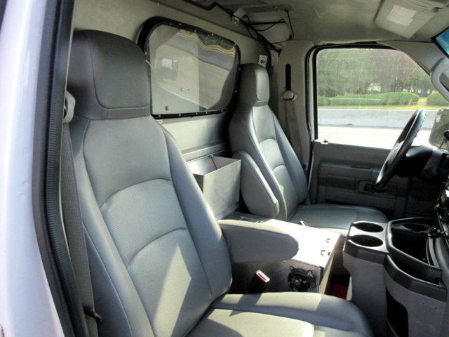 2011 Ford Econoline Cargo Van E350 BUCKET VAN, CABLE PULLER VAN, REAR A/C