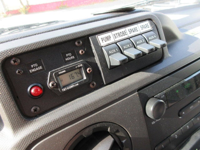 2011 Ford Econoline Cargo Van E350 BUCKET VAN, CABLE PULLER VAN, REAR A/C