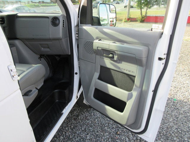 2011 Ford Econoline Cargo Van E350 BUCKET VAN, CABLE PULLER VAN, REAR A/C