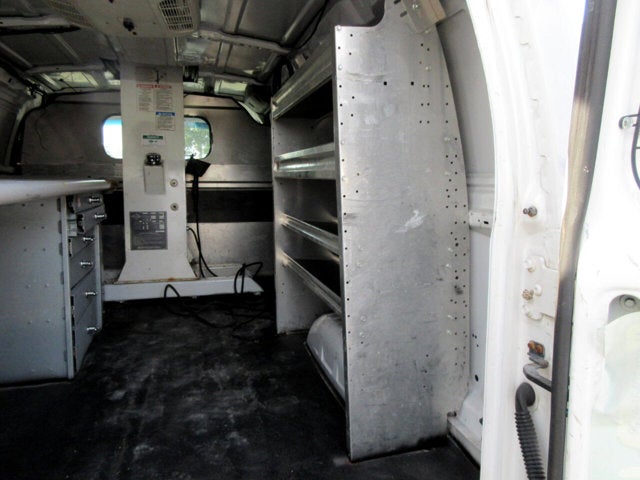 2011 Ford Econoline Cargo Van E350 BUCKET VAN, CABLE PULLER VAN, REAR A/C