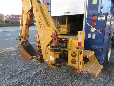 2011 Freightliner M2 106 Medium Duty TRUCK MOUNTED BACKHOE, SERVICE BODY TRUCK