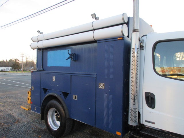 2011 Freightliner M2 106 Medium Duty TRUCK MOUNTED BACKHOE, SERVICE BODY TRUCK