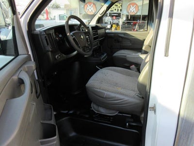 2014 Chevrolet Express Commercial Cutaway G3500, 10' CUBE VAN, 10 foot BOX