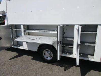 2017 Chevrolet 3500 12' ENCLOSED UTILITY, SRW Van 139"