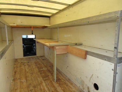 2017 Chevrolet 3500 12' ENCLOSED UTILITY, SRW Van 139"