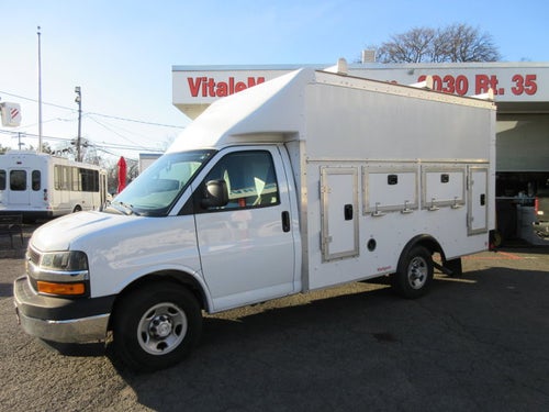 2017 Chevrolet Express Commercial Cutaway 12' UTILITY TRUCK