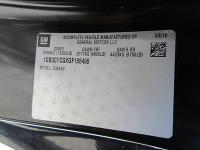 2016 Chevrolet Silverado 3500HD STAKE BED, LIFTGATE Work Truck