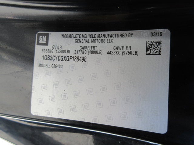 2016 Chevrolet Silverado 3500HD STAKE BED, LIFTGATE Work Truck
